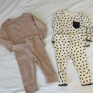 3-6 month matching sets